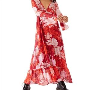 Free People Morrocan Roll Maxi Dress Medium